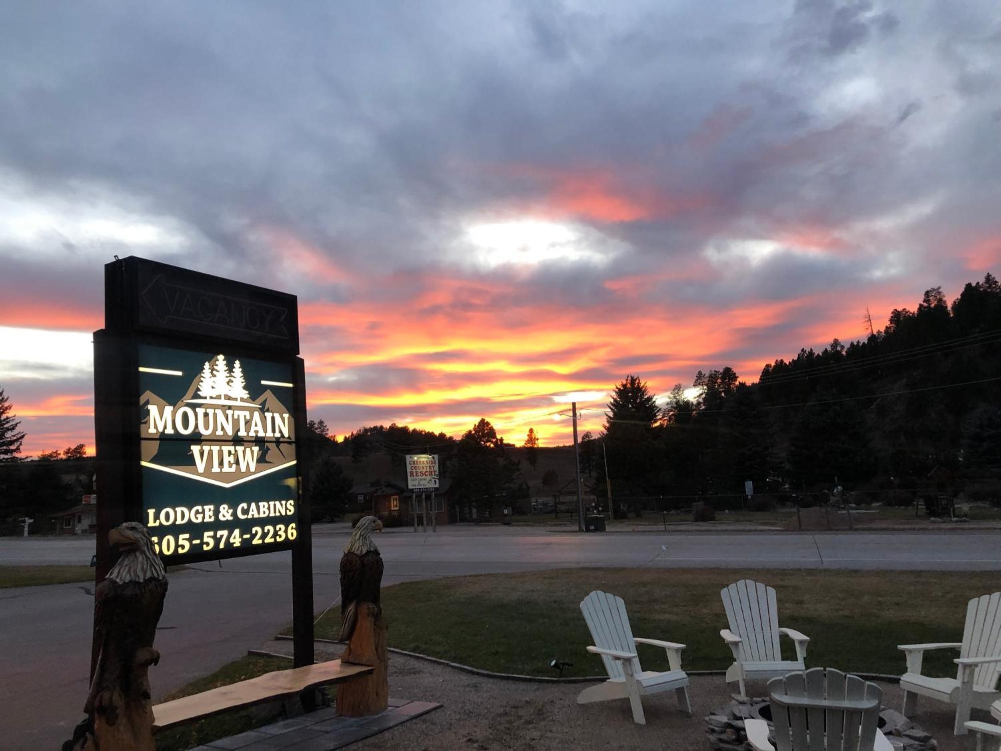 Mountain View Lodge & Cabins Hill City Exterior foto